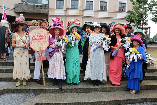 Dachauer Malweiber beim Umzug 2019 (©Foto: Martin Schmitz)